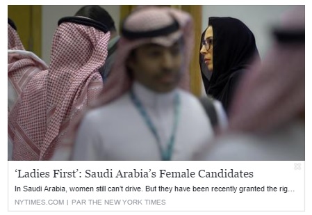 Saudi Arabia's Female Candidates