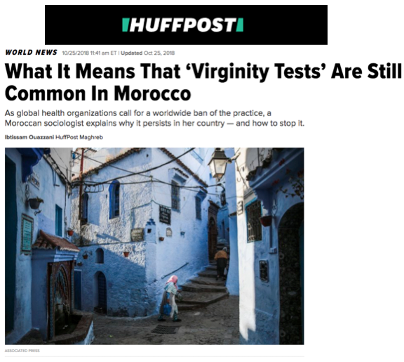 débat virginité maroc